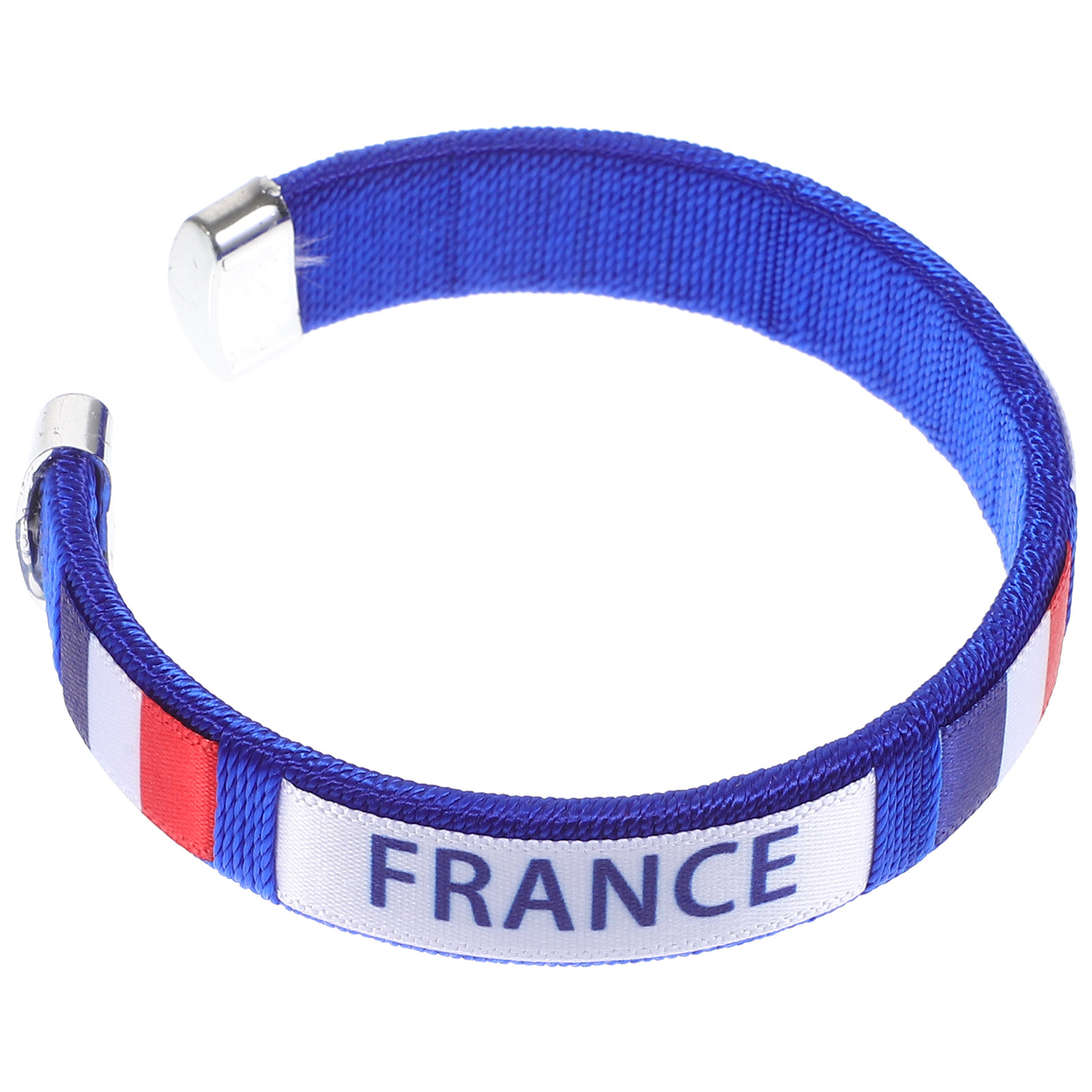 Party Games Android - Flag Pattern Webbing Soccer Wristband Durable