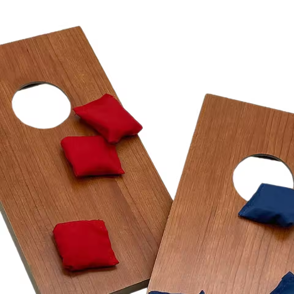 Cornhole Board Set - 2Pcs Cornhole Set Outdoor Game Mini