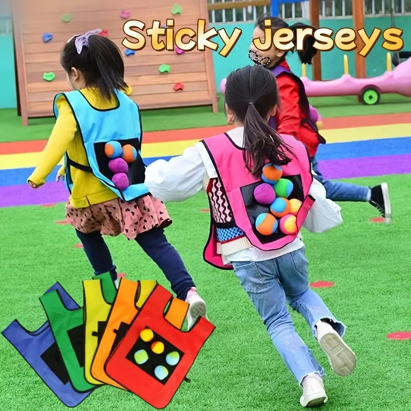 Cornhole Board Set - Outdoor Sport Game Props Vest Sticky