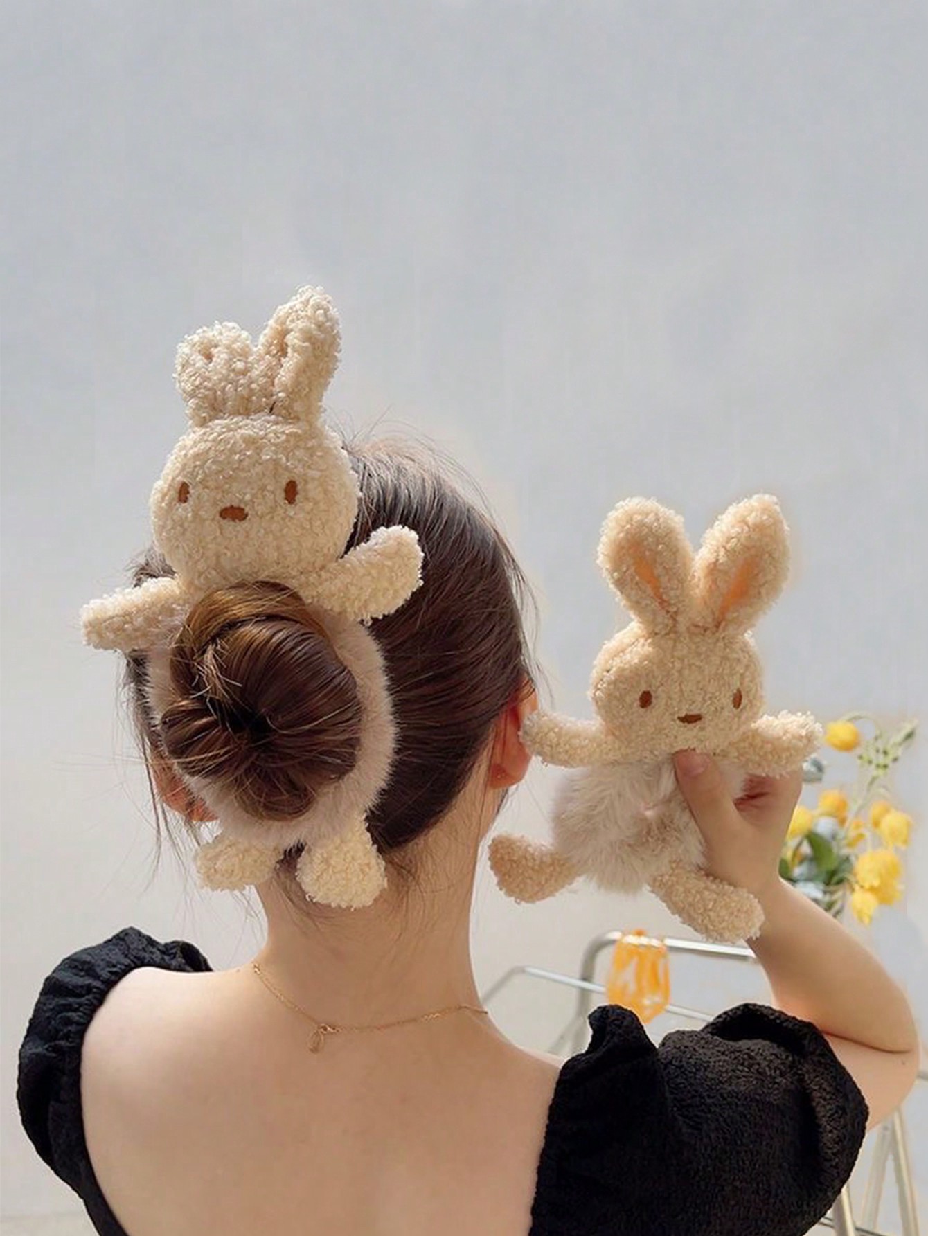 Ring Toss Outdoor - 1pc Hug Bear Head, Rope, Female