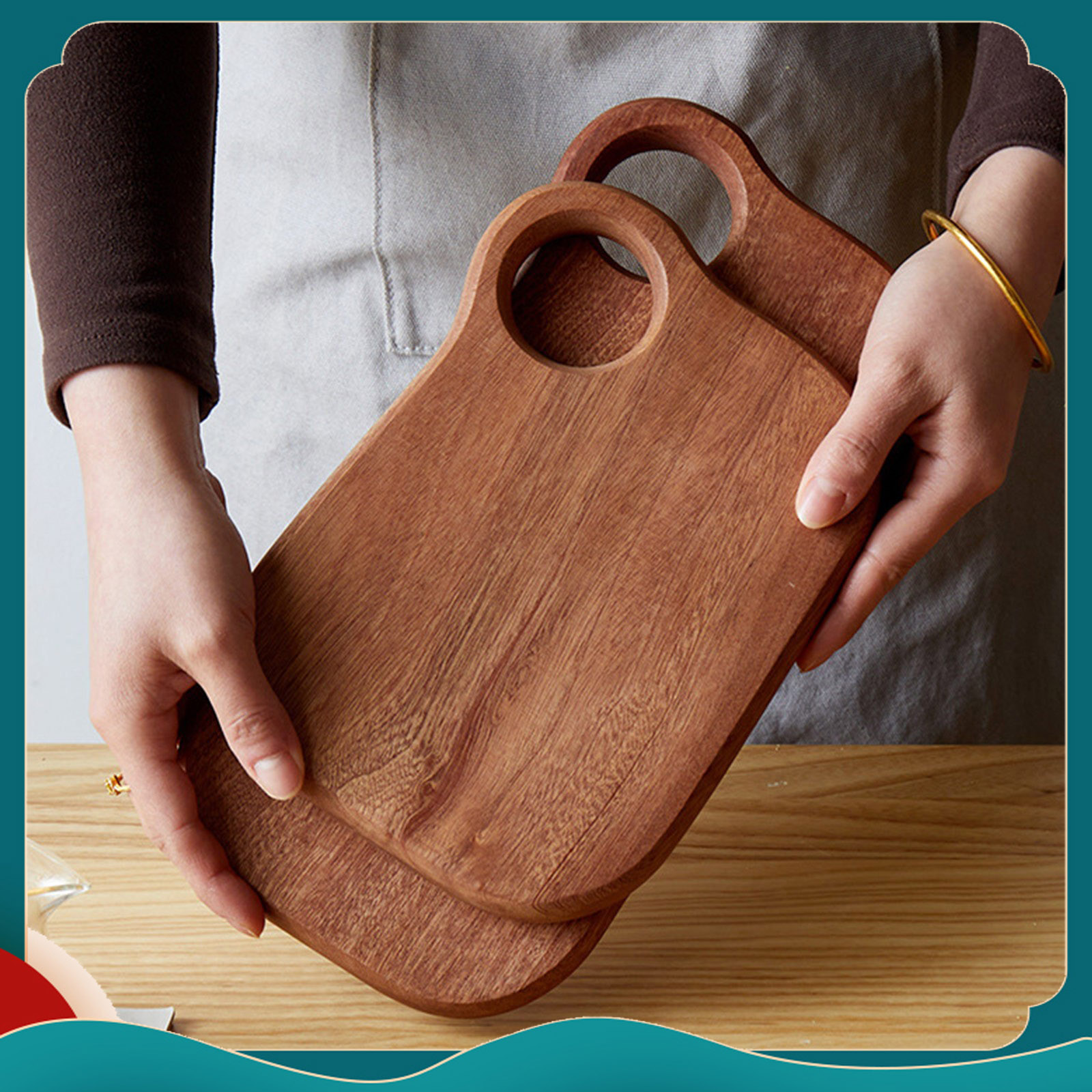 Carved Wooden Cutting Board Fr - Cornhole Board Set ulasan dan harga