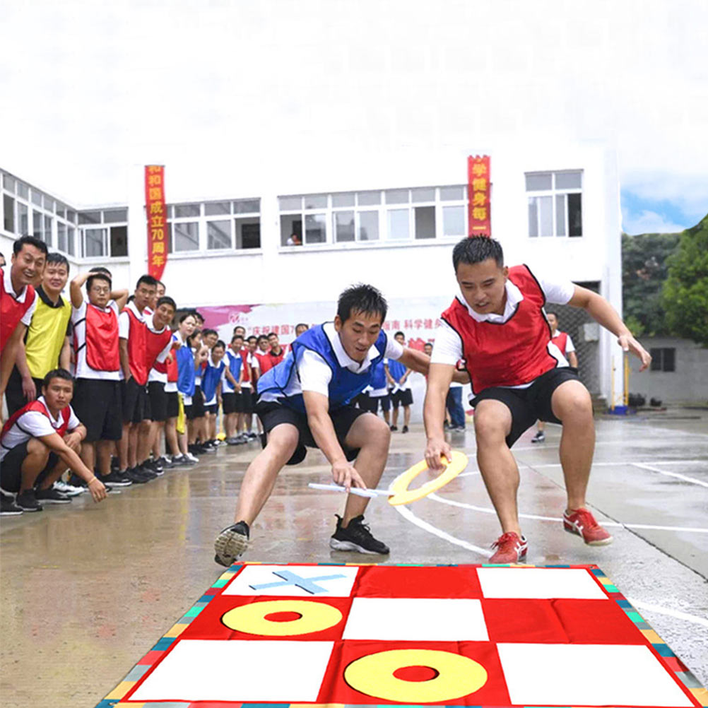 Racing Three Chess Outdoor Gam - Cornhole Board Set ulasan dan harga