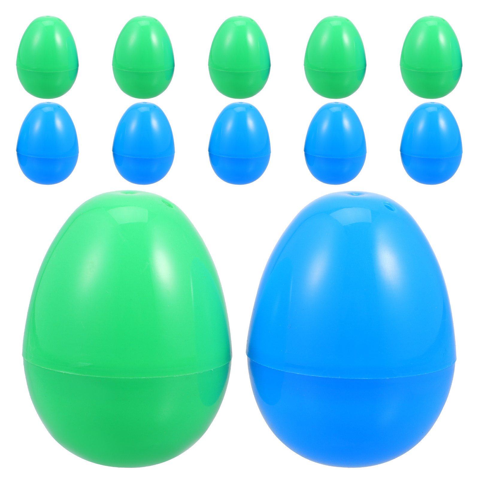 12Pcs Jumbo Plastic Easter Egg - Party Games Easter Egg ulasan dan harga