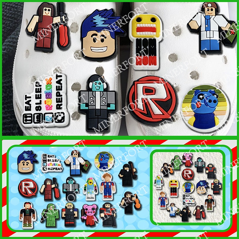 Robloxed Crocs Charms Cute Gam - Party Games Graduation Ideas ulasan dan harga