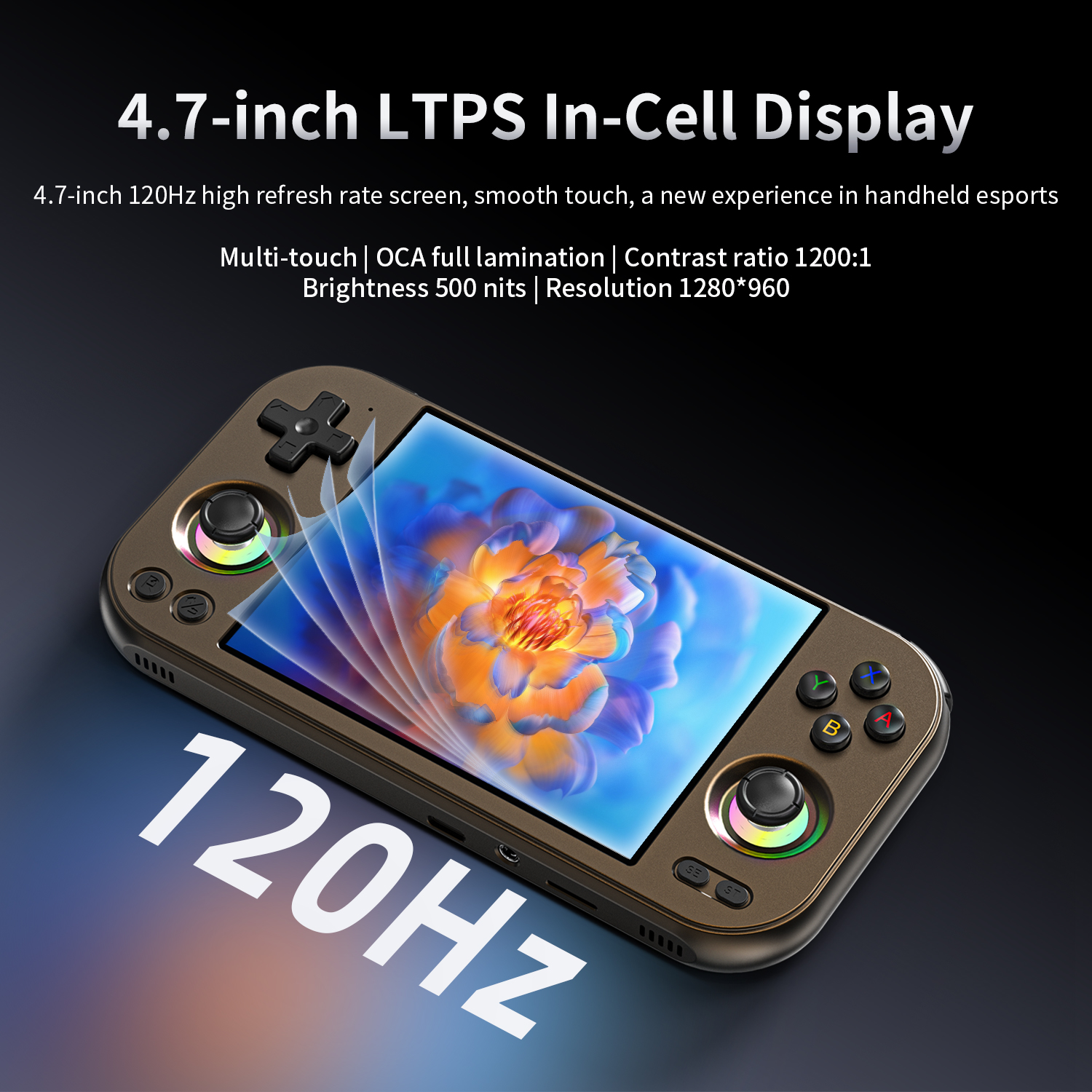 ANBERNIC RG 477M Retro Handhel - Party Games Android ulasan dan harga