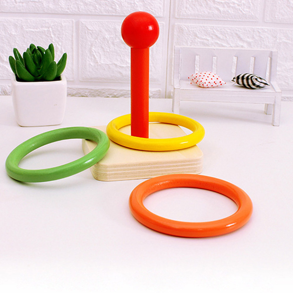 24Pcs Solid Ring Throwing Game - Ring Toss Outdoor ulasan dan harga