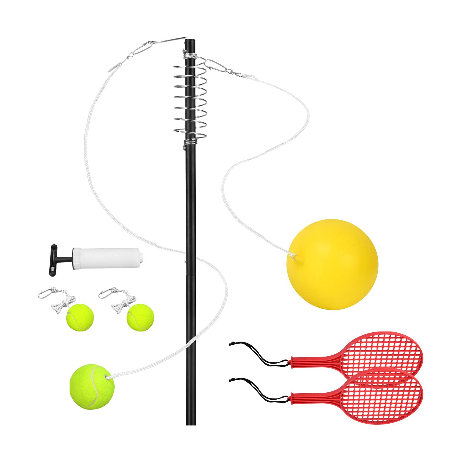 Tetherball Tennis Set Professi - Badminton Set Garden ulasan dan harga