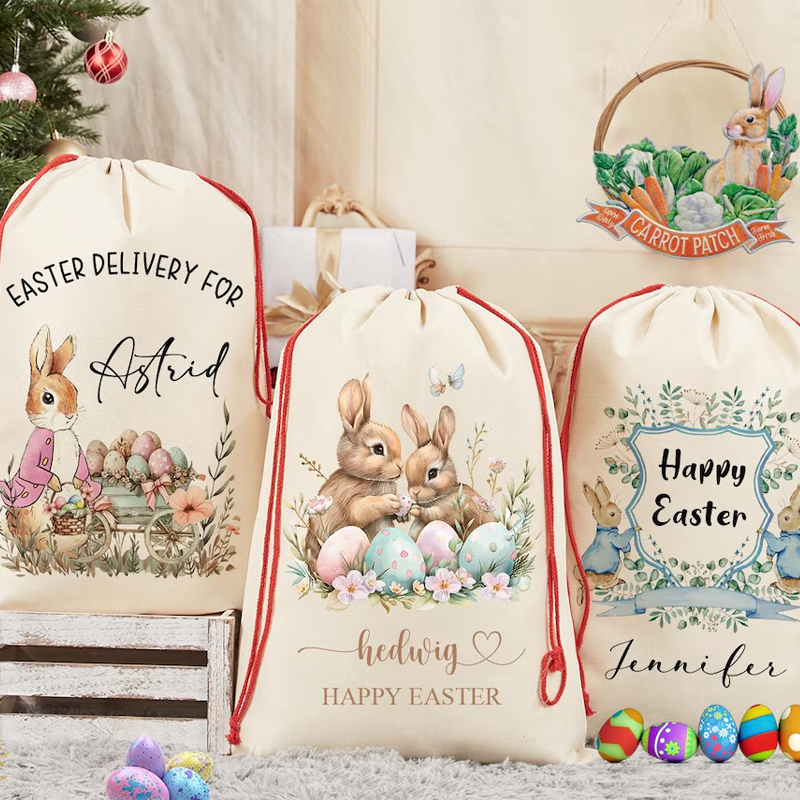 Personalized Name Happy Easter - Party Games Easter Egg ulasan dan harga