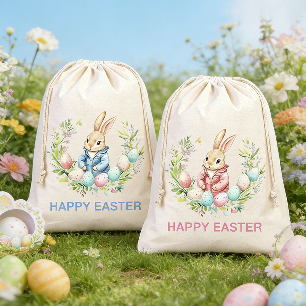 Happy Easter Large Gift Bag Cu - Party Games Easter Egg ulasan dan harga