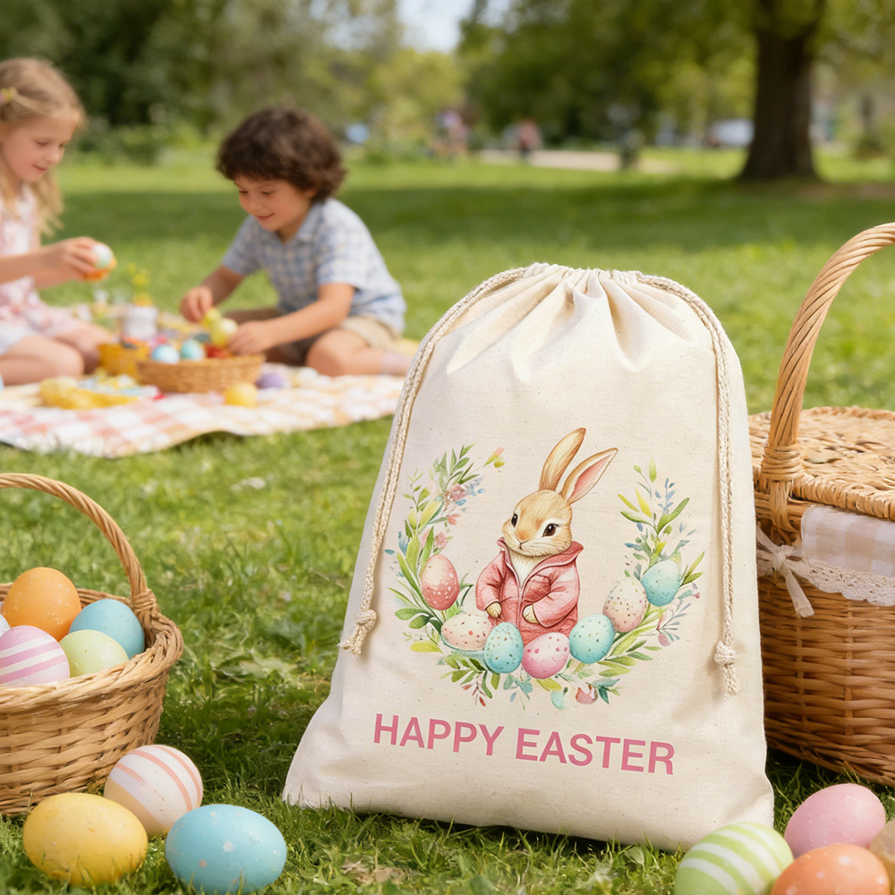 Happy Easter Large Gift Bag Cu - Party Games Easter Egg ulasan dan harga