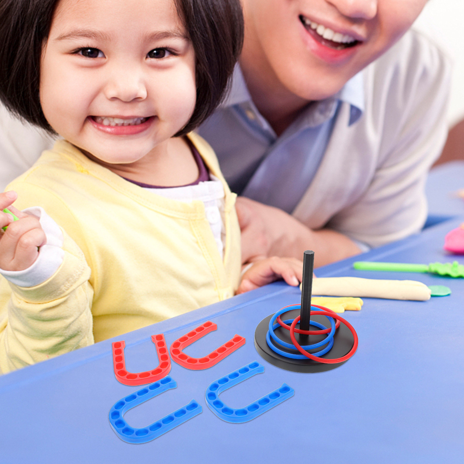 1Set Educational Horseshoe Gam - Ring Toss Outdoor ulasan dan harga