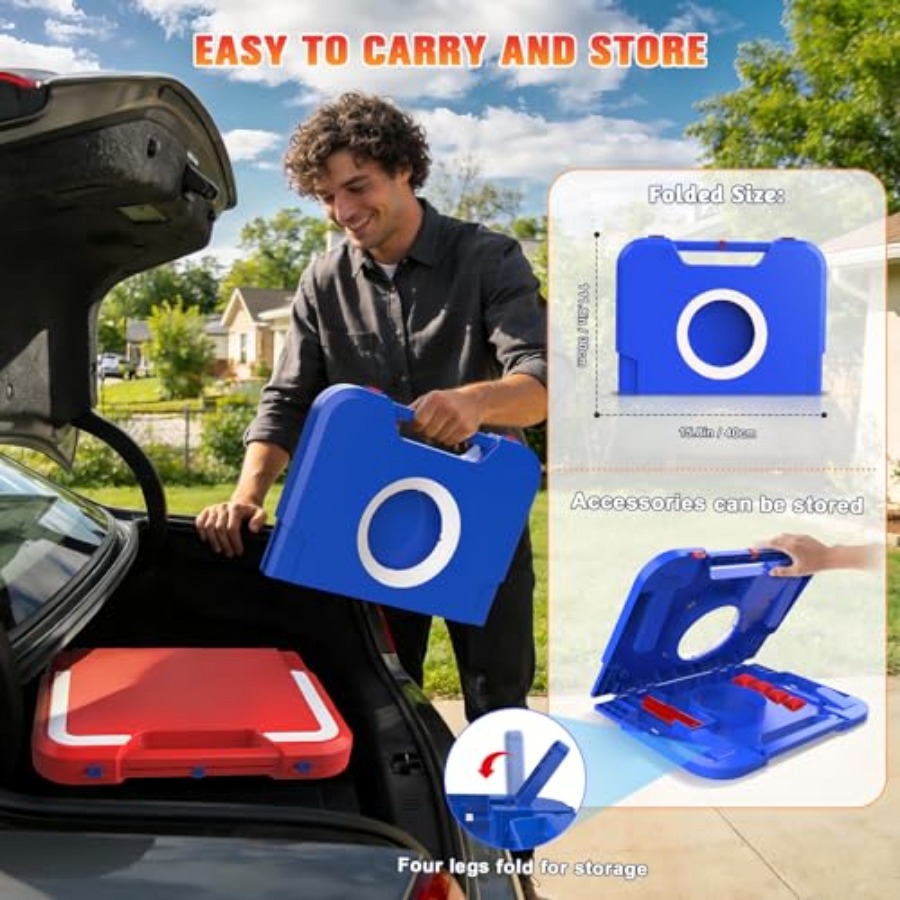 Portable Cornhole Board Set wi - Cornhole Board Set ulasan dan harga