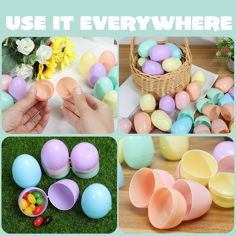 12/24-Pack Fillable Easter Egg - Party Games Easter Egg ulasan dan harga