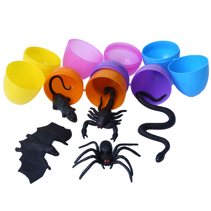 12/24Pcs Empty Easter Eggs Pla - Party Games Easter Egg ulasan dan harga