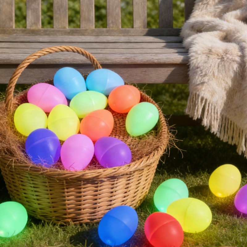 20/1pcs Luminous Easter Eggs w - Party Games Easter Egg ulasan dan harga