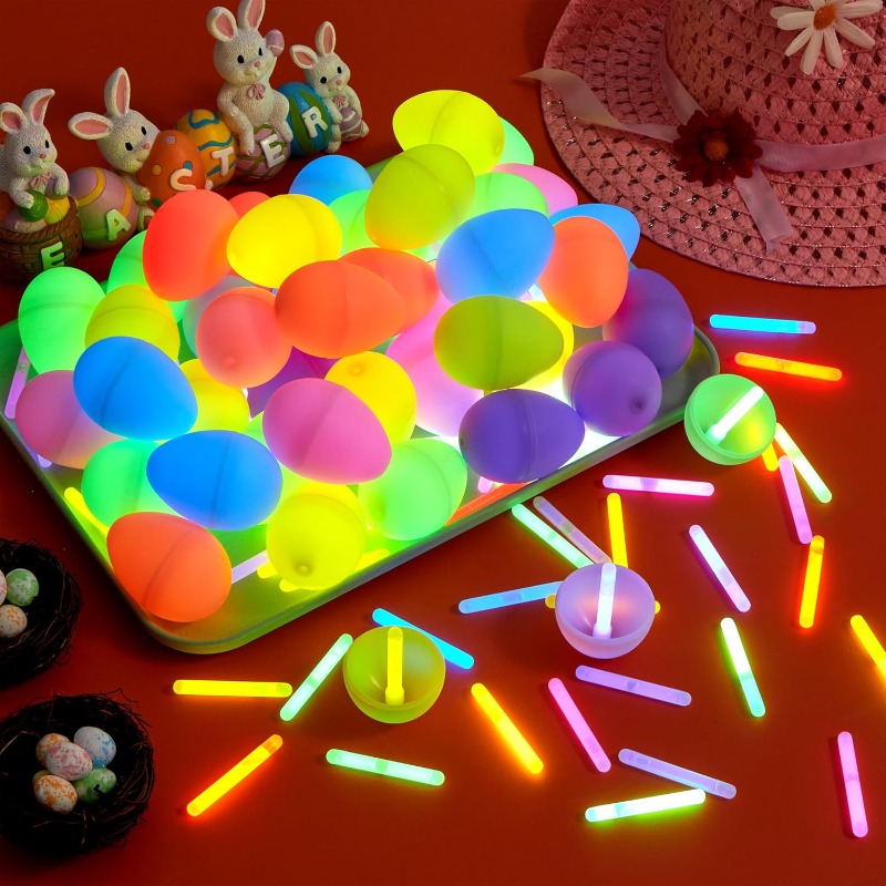 20/1pcs Luminous Easter Eggs w - Party Games Easter Egg ulasan dan harga