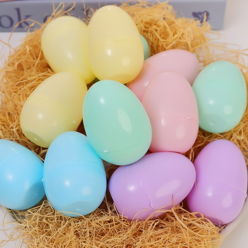 50/10x Colorful Fillable Easte - Party Games Easter Egg ulasan dan harga