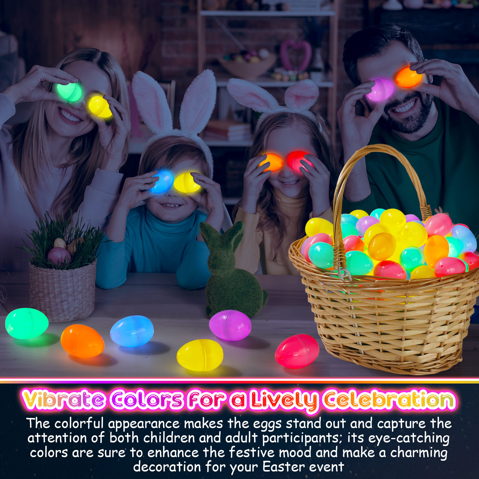 100-300Set Easter Eggs with Mi - Party Games Easter Egg ulasan dan harga