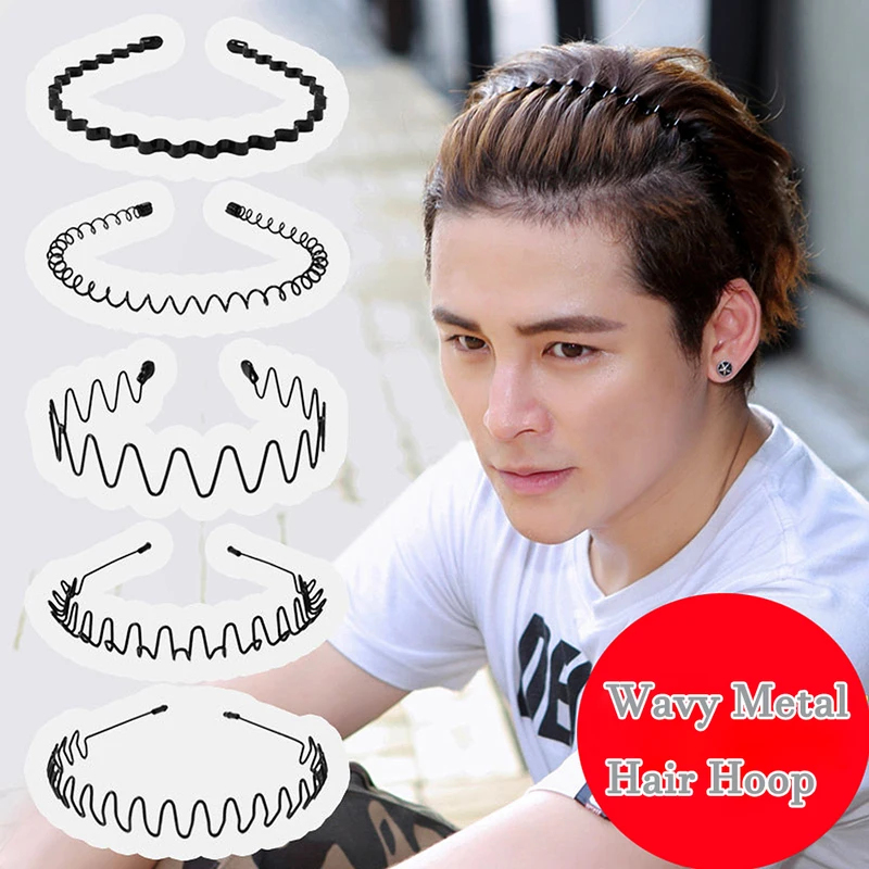 Unisex Metal Wavy Spring Hair  - Ring Toss Outdoor ulasan dan harga
