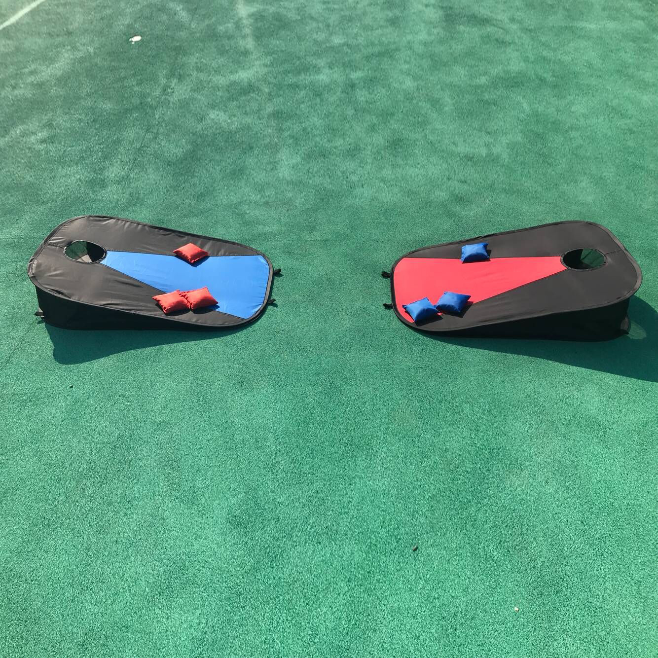 Collapsible Portable Cornhole  - Cornhole Board Set ulasan dan harga