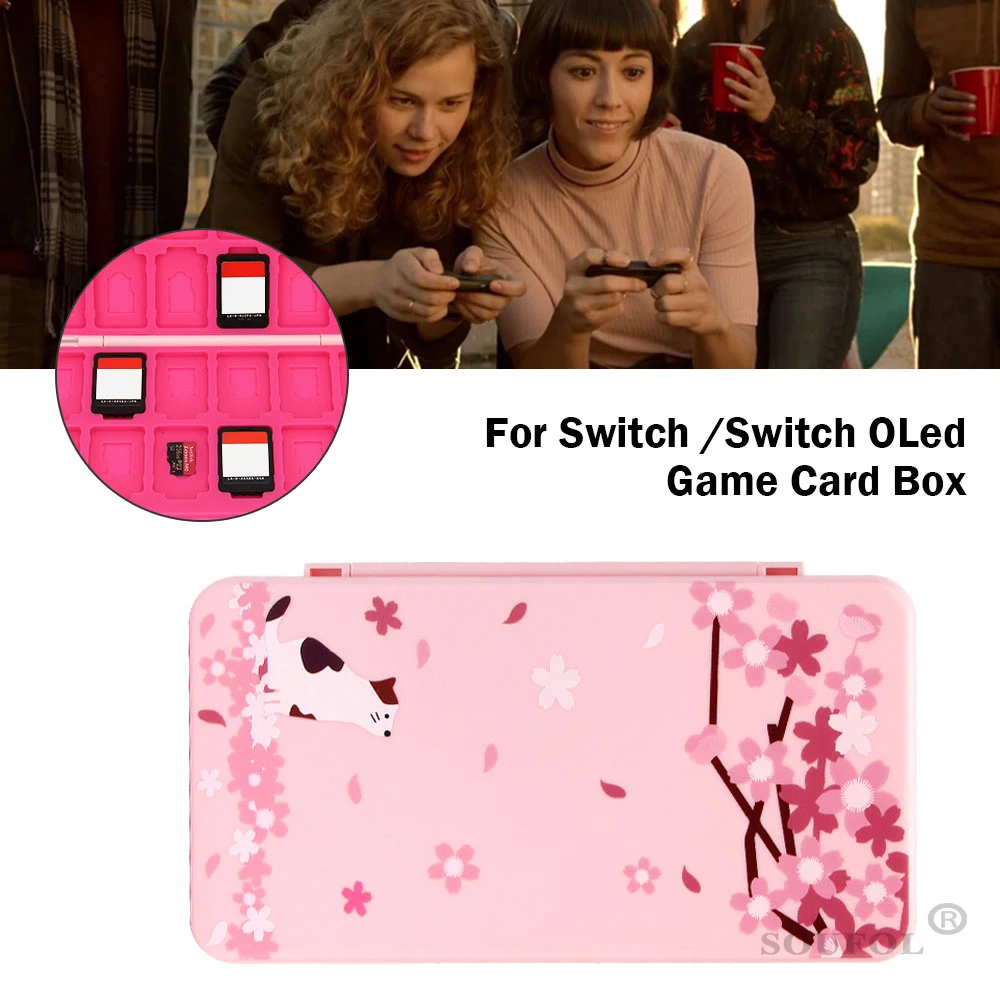 24 in 1 Game Card Case Holder  - Party Games Nintendo ulasan dan harga