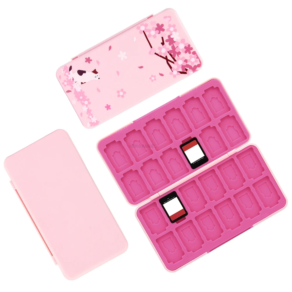 24 in 1 Game Card Case Holder  - Party Games Nintendo ulasan dan harga