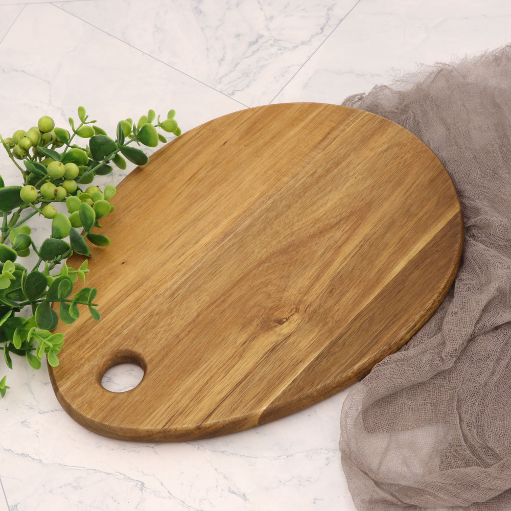 Jaswehome Acacia Wood Cutting  - Cornhole Board Set ulasan dan harga