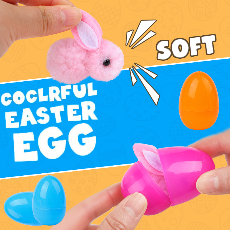 24/48Pcs Cute Easter Egg with  - Party Games Easter Egg ulasan dan harga
