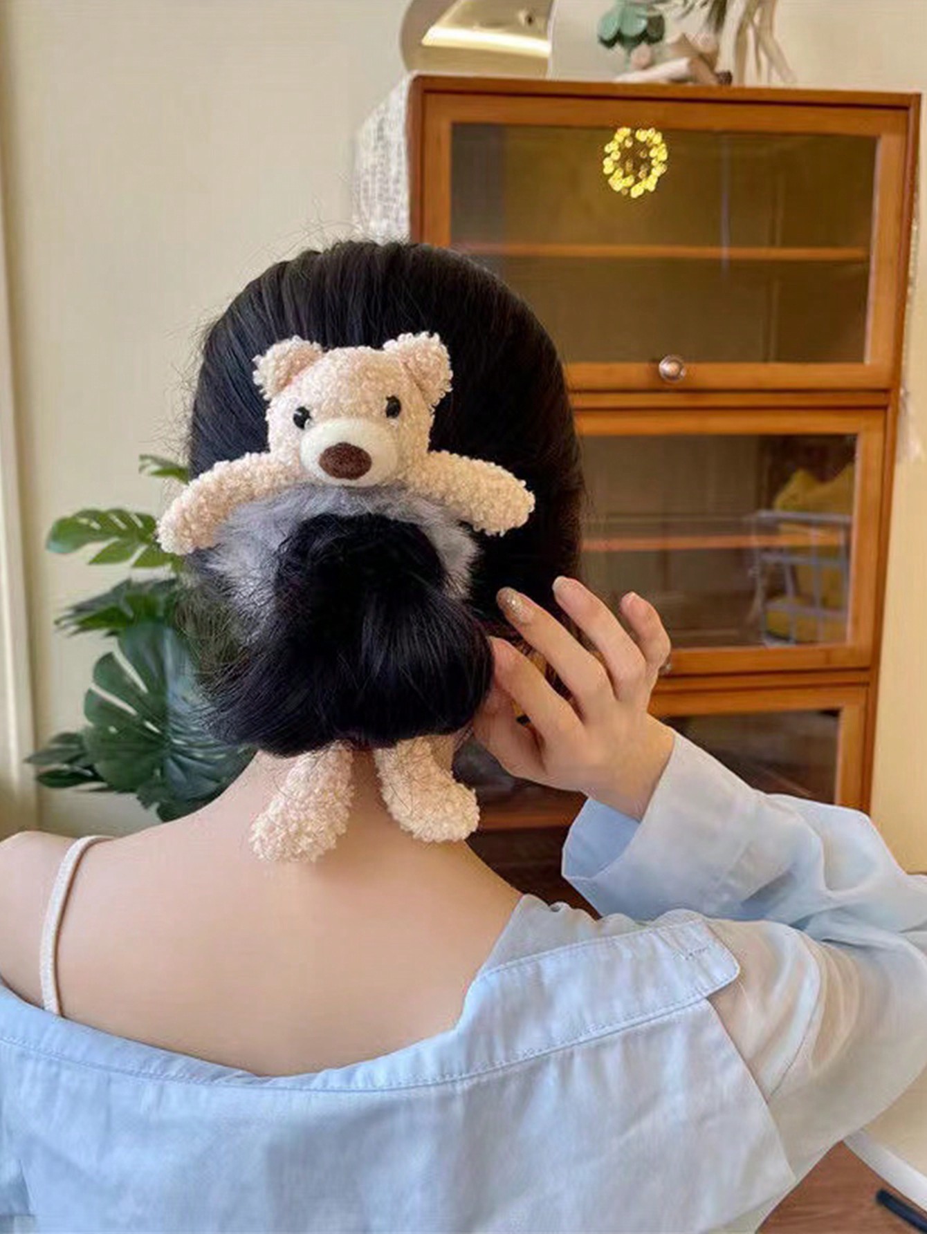 1pc Hug Bear Head, Rope, Femal - Ring Toss Outdoor ulasan dan harga