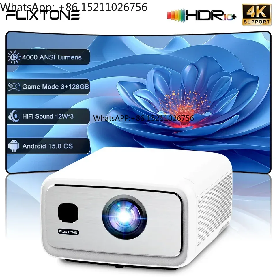 4000 ANSI Lumens Full HD 4K D1 - Party Games Android ulasan dan harga
