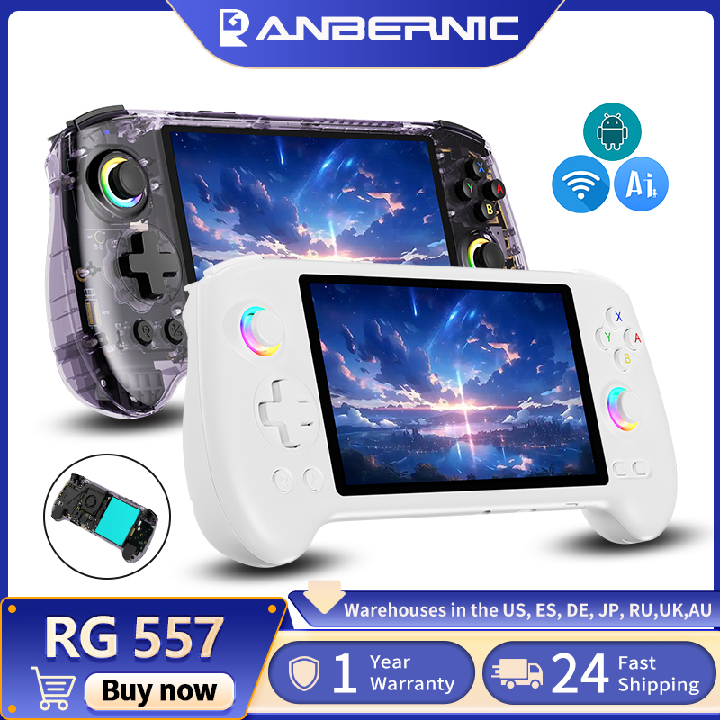 Anbernic RG557 Handheld Game C - Party Games Android ulasan dan harga